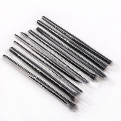 ZOREYA 15-Piece Makeup Brush Set with Black Handles