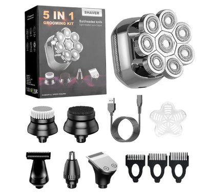 Waterproof Rechargeable Bald Head Shaver for Men